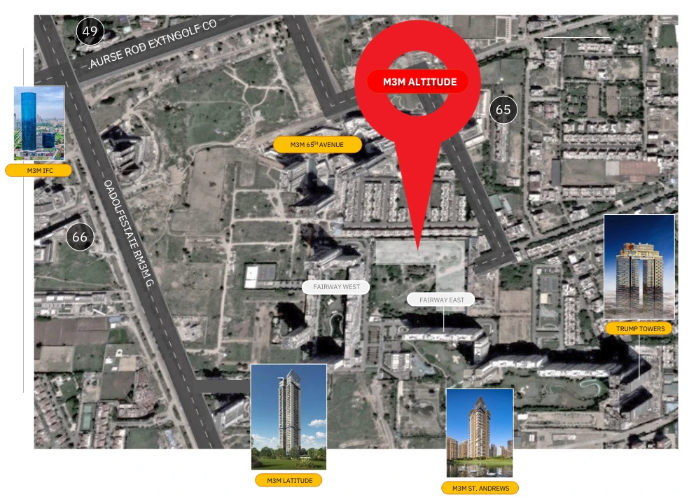 M3M Altitude Sector 65 Location Advantages