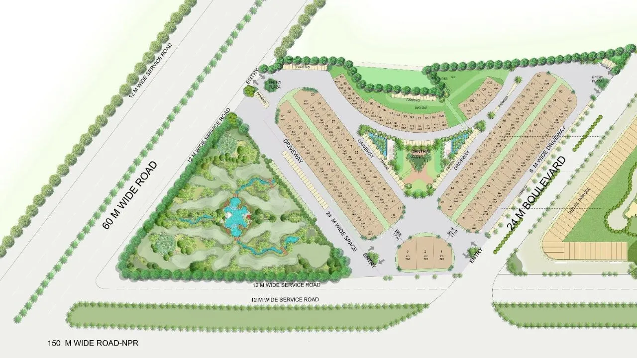 M3M SCO 113 Site Plan